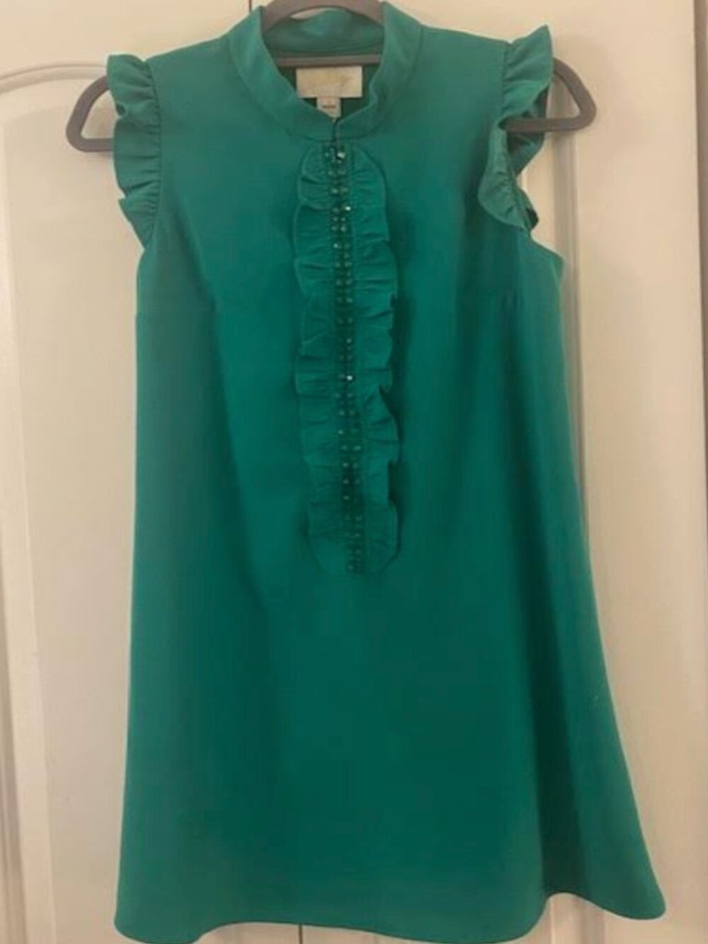 Lilly Pulitzer Green Shift Mini Dress, Size 4